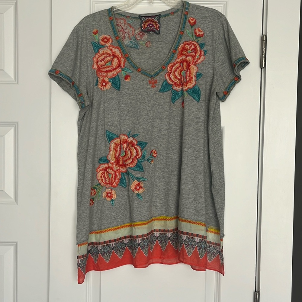 Aveline Scarf-Flounce Tunic